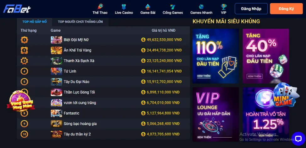 Hình ảnh minh họa FAQ V9BET
